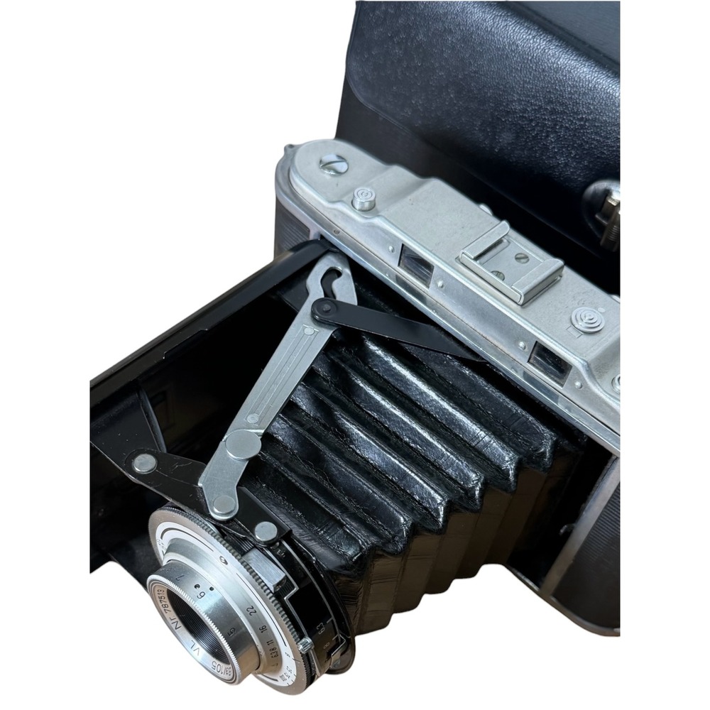 Braun Norca Super Folding Camera Steinheil-Cassar 105mm f6.3 Vario Lens Germany - Picture 5 of 16